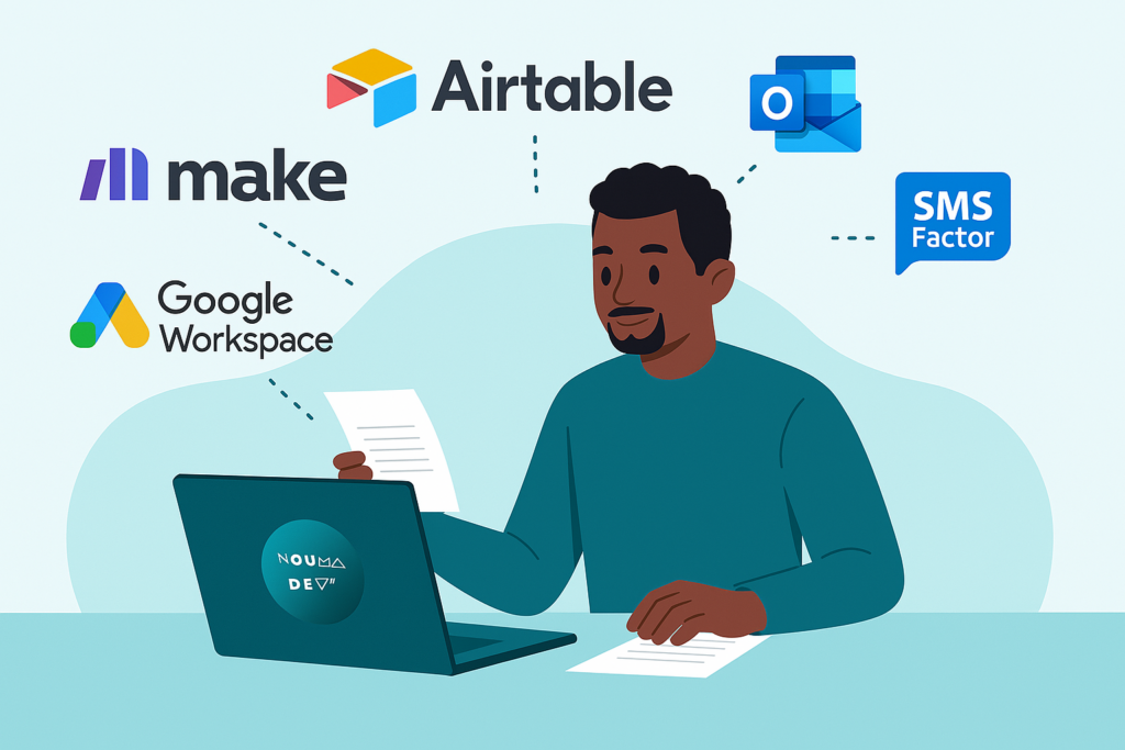 Illustration des outils d'automatisation